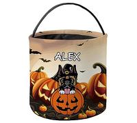 Sacs de Bonbons D'Halloween Boxer noir et feu Sacs de bonbons