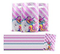 Sacs de Cadeaux Licorne,Sac de Bonbons 20Pcs Sac en Papier Réutilisable Sacs de Fête pour Faveur de Noël Anniversaire Fête