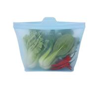 Sacs de congélation en silicone hermétiques résistants à la chaleur | Sac à salade à fermeture éclair pour sandwich, salade, déjeuner, collation, race, maison, bureau, voyage