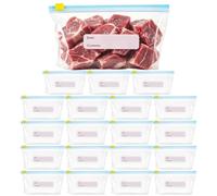 Sacs De Conservation Alimentaire Sachet De Congélation À Zip Transparent,