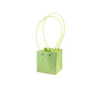 Sacs De Fleurs Portables En Papier Kraft 5Pcs Paper Flower Gift Bag With Handle Rectangle Tote Bag