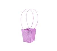 Sacs De Fleurs Portables En Papier Kraft 5Pcs Paper Flower Gift Bag With Handle Rectangle Tote Bag