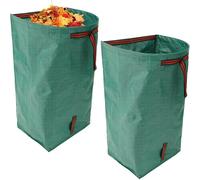 Sacs de Jardin - Conteneur Imperméable à Usage Intensif | 2 Pièces Sacs Réutilisables De Collecte,Pour Branches Extérieur Camping Cuisine Propriété
