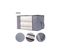 Sacs de rangement avec fermetures éclair doubles, grande fenêtre transparente et poignées portables