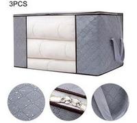 Sacs de rangement avec fermetures éclair doubles, grande fenêtre transparente et poignées portables G