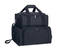 Sacs de Rangement de Voyage avec Support et bandoulière | s'adapte à 70 Bouteilles, Outils, Lampe et Accessoires | Organisateur cosmétique pour Art, Salon