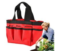 Sacs De Rangement D'Outils De Jardin Portable Robuste Imperméable Intensif | Avec de multiples poches pratiques pour gadgets, outils à main, pinces, pulvérisateur, gants, ciseaux, marteau, clous,