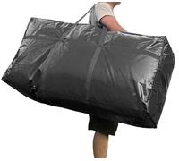 Sacs de rangement extra larges de 200 litres, grands sacs de déménagement robustes avec fermeture éclair et poignées plus solides, grand sac de sport pliable pour voyage, boîtes de déménagement pour