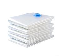 Sacs de Rangement pour pour sous pour vide X-Jumbo pour Couettes et Literie - Compression 80% avec Valve Turbo et pour Pompe Manuelle - Lot de 10 (A)