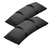 Sacs de sable d'extérieur pour parasol de terrasse, sacs de poids à remplir de 22,2 kg, sacs de sable de jardin résistants aux intempéries, base en forme d'arche, ancres