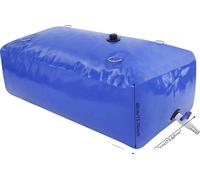 Sacs de stockage d'eau, construction durable, grande capacité, couleur bleue