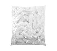 Sacs de stockage des aliments Sac de film alimentaire transparent Film plastique alimentaire Couvertures en plastique élastiques pour la nourriture 100PCS Couvertures alimentaires élastiques Film