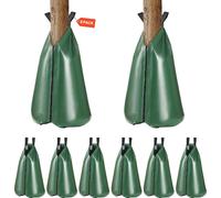 Sacs d'irrigation d'arbres VEVOR, paquet de 8 de 20 gallons, 5-9 heures de libération lente, système d'irrigation d'arbres de longue durée pour une gestion profonde des racines