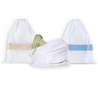 Sacs en coton lot de 3, taille moyenne, 51 cm, pour ranger sacs et chaussures