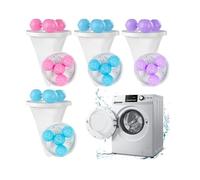 Sacs en Filet - Non spécifié - 6 Pièces - Réutilisables - Pour Machine à Laver - Filtre à Cheveux
