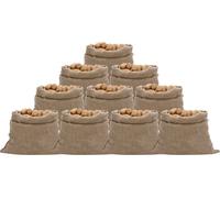 Sacs en jute 10 pcs 100x110 cm 100 % jute 220 g/m²