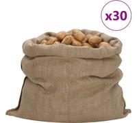 Sacs en jute 30 pcs 100x110 cm 100 % jute 340 g/m²