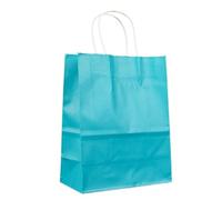 Sacs en papier, emballage cadeau, sac for invités, fête de mariage, anniversaire d'enfants, décoratif chocolat pour Sacs Cadeaux(Color 6,10pcs)