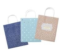 Sacs en papier HOTFOIL,papier kraft, 120 x 55 x 150 mm