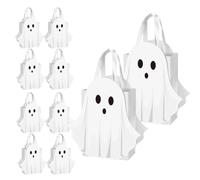 Sacs Fantôme 10 Sachets À D'Halloween Avec Poignée