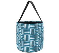 Sacs Fourre-Tout Géométrique Bleue Sac Bonbon | Sacs De Bonbons Avec Poignée Sacs À Friandises Pour Fête Halloween Décoration Sacs Bonbons