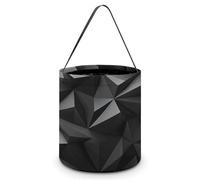 Sacs Fourre-Tout Géométrique Noir Sac Fourre-Tout | Paniers À Bonbons Réutilisable Sac Bonbon Pour Décoration Fête Halloween Sacs Bonbons