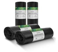 Sacs poubelle Bakoki 380L - Extrêmement résistants à la déchirure, très robustes, idéaux pour une utilisation domestique et pour le jardin