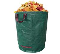 Sacs réutilisables pour déchets de jardin, sacs réutilisables pour déchets de jardin, capacité de 200 litres, conteneur pliable de sacs poubelle haute résistance