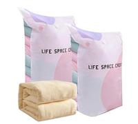 Sacs Sous Vide Pour Voyage - Compression Réutilisable Étanche À L'Air | Sacs de Vide pour Couette et Vêtements,Pour Vêtements, Lit, Voyage, Dormitor, Bagages, Appartement, Camping-Car, Garde-Robe, Mai