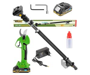 Sada comprenant les cisailles à branches ES32Li et le prolongateur EP2.0R