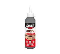 Sader Colle à Bois Prise Rapide 2 min - Colle Forte pour Tous Bois et Dérivés - Intérieur - Transparente après Séchage - Sans Solvant - Biberon de 100 g