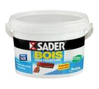 Sader Colle à bois prise progressive vinylique sans solvant transparente Seau 2,5 kg