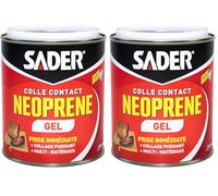 Sader Colle Contact Néoprène Gel Boîte 750 ml (Lot de 2)