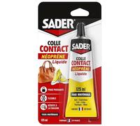 Colle contact néoprène multi-usages - liquide - transparent - 125 mL