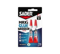 Sader Colle cyanoacrylate instantanée - Transparent