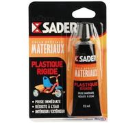 Sader Colle plastique rigide – Tube aluminium 55 ml
