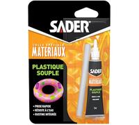 Sader Colle Plastique Souple-Colle Pour Pvc Souple Et Caoutchouc-Idéale Pour Bouées,Ballons,Matelas Et Bateaux Pneumatiques