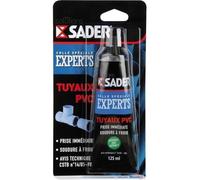 Sader Colle Tuyaux PVC Tube de Blister, Opaque,125 ml