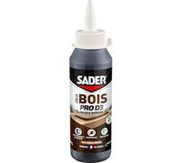 Sader Colle Vinylique Bois Pro D3 - Biberon 100 g | Assemblage et de Placage du Bois - Colle D3 Menuiseries Intérieures et Extérieurs Abrités - Résistante à l'Humidité