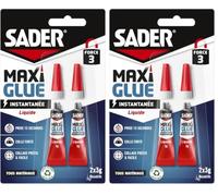 Sader Maxiglue Liquide - 2 Tubes de 3 g (Lot de 2)
