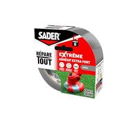 Sader Adhésif extra fort Répare Tout Extrême Gris - 20 m x 50 mm - Intérieur & Extérieur