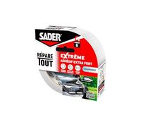 Sader Ruban adhésif Répare Tout Extrême Transparent – Extra fort, toutes surfaces – 20 m x 50 mm