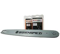 Sägenspezi Guide 50cm 3/8" 1,6mm et 2 chaînes à gouge semi-carrée pour Stihl MS500i MS 500 i