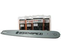 Sägenspezi Guide 50cm 3/8" 1,6mm et 4 chaînes à gouge carrée pour Stihl MS 462 MS462