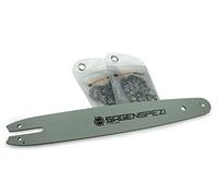 Sägenspezi Guide de 25cm 1/4"PM 1,1mm et 2 chaînes à gouge semi-carrée pour Stihl MS 194 T MS194T