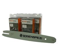 Sägenspezi Guide de 35cm 3/8"PM 1,1mm et 4 chaînes à gouge semi-carrée pour Stihl MS 194 T MS194T