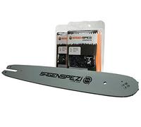 Sägenspezi Guide de 40cm 3/8"P 1,3mm et 2 chaînes à gouge carrée pour Stihl 025 MS 250 MS250