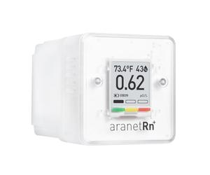 SAF Aranet Détecteur de Radon pour la Maison : Mesure 10 Min, température, humidité Relative, Pression, Affichage e-Ink, Batterie de 7 Ans, Portable avec Application Gratuite