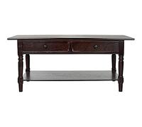 SAFAVIEH EUH5706D Maya Table Basse Bois Cerisier Foncé 105 x 55 x 46,99 cm
