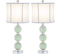 SAFAVIEH Lampes de table Moderne - Ensemble de 2, Vert